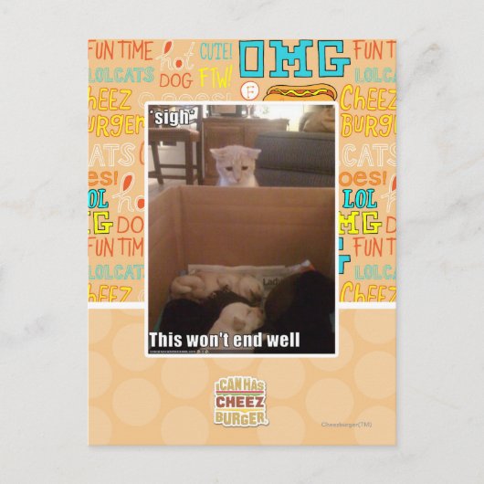 teken briefkaart (Voorkant)