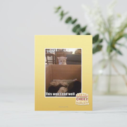 teken briefkaart (Staand voorkant)