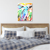 Teken Canvas Afdruk (Insitu (Slaapkamer))