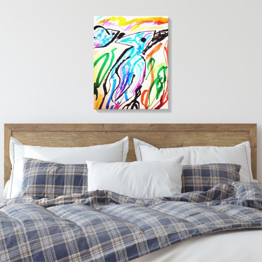 Teken Canvas Afdruk (Insitu (Slaapkamer))