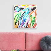 Teken Canvas Afdruk (Insitu (Woonkamer))