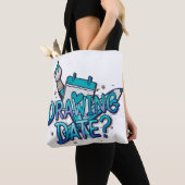 Teken datum tote bag (Dichtbij)