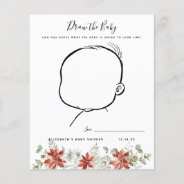 Teken de Baby | Baby Shower Spel