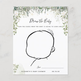 Teken de Baby | Baby Shower Spel