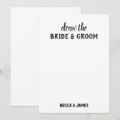 Teken de bruiloft kleurstof kit van het Happy Coup Kaart (Voorkant / Achterkant)