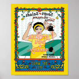 Teken de lijn_B_8x10 Poster