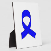 Teken een Blauwe Lint Fotoplaat (Zijkant)