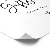 Teken F201 voor kaarten en cadeautjes voor Baby sh Poster (Hoek)