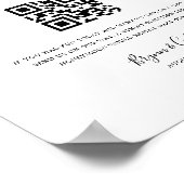 Teken geld donatie Poster donatie via Honeymoon Fu (Hoek)