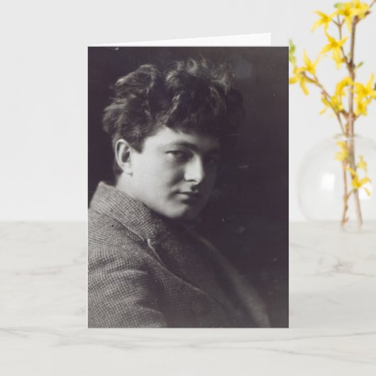 Teken Gertler Kaart (Gele Bloem)