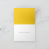 Teken getekende Black Eyed Susan-bloemen bedankt Kaart (Binnen)