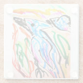 Teken Glazen Onderzetter (Achterkant)