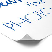 Teken het foto-Lijst | Script-Poster Poster (Hoek)