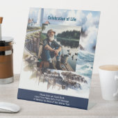 Teken het voetstuk van het gastenboek reclamebord met voetstuk (Insitu)