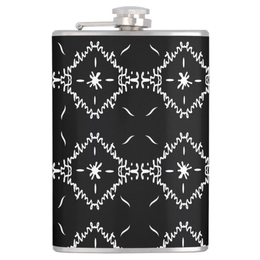 Teken hier heupfles (Voorkant)