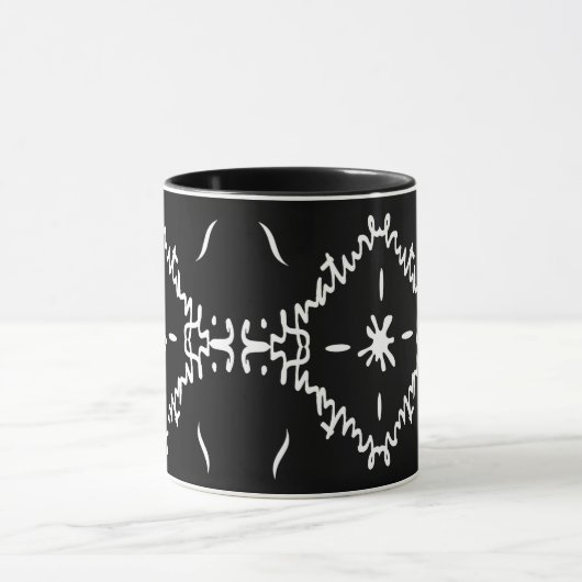 Teken hier mok (Midden)