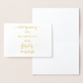 Teken Huwelijk In Loving Memory Folie Kaarten (Display)