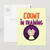 Teken in trainingshirts en cadeaus briefkaart (Voorkant / Achterkant)