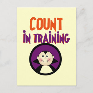 Teken in trainingshirts en cadeaus briefkaart