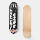 TEKEN JOUW NAAM... PERSOONLIJK SKATEBOARD (Voorkant)