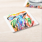 Teken Kartonnen Onderzetters (Schuin)