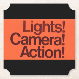 Teken Kartonnen Onderzetters