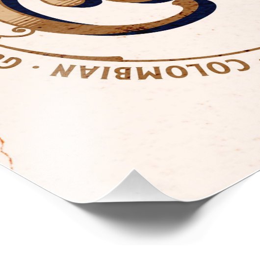  teken koffiemaand foto afdruk (Hoek)