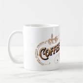 teken koffiemaand koffiemok (Links)