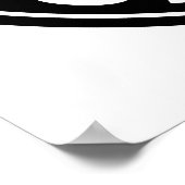  teken Laatste Garage Chance Poster (Hoek)