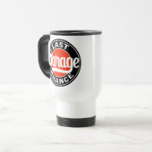 teken Laatste Garage Chance Reisbeker (Voorkant links)