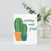 Teken met jou briefkaart (Staand voorkant)