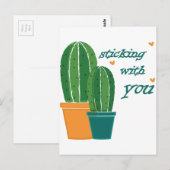 Teken met jou briefkaart (Voorkant / Achterkant)