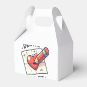 Teken met liefde bedankdoosjes (Achterkant)