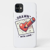 Teken met liefde Case-Mate iPhone case (Achterkant)