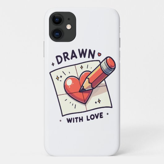 Teken met liefde Case-Mate iPhone case (Achterkant)