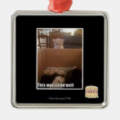 teken metalen ornament (Voorkant)