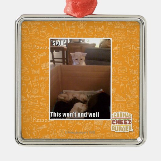 teken metalen ornament (Voorkant)