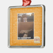 teken metalen ornament (Links)