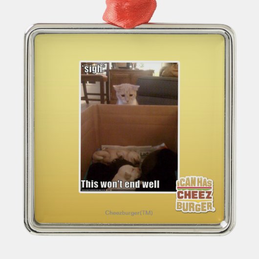 teken metalen ornament (Voorkant)