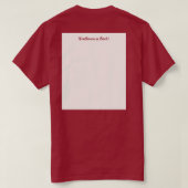 Teken mijn Shirt. Het is mijn verjaardag. Grappig  T-shirt (Design achterkant)