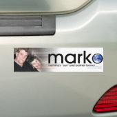 teken o bumpersticker (Op auto)