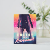 Teken om astronaut te worden (Staand voorkant)
