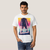 Teken om astronaut te worden t-shirt (Voorkant volledig)