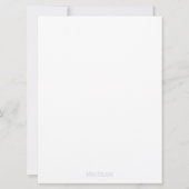 Teken Onze Wijn Hortensia Bord Kaart (Achterkant)
