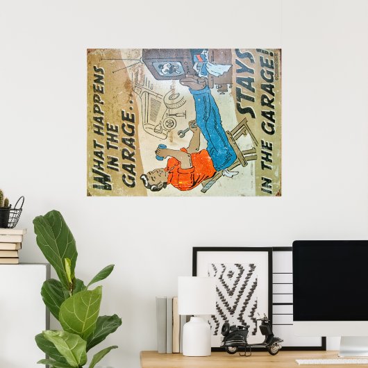 teken poster (Thuiskantoor)