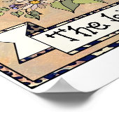 Teken poster grootte bibliotheek (Hoek)