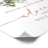 Teken Pumpkin Fall Bruidsmeisjes Borrel Advies Wen Poster (Hoek)