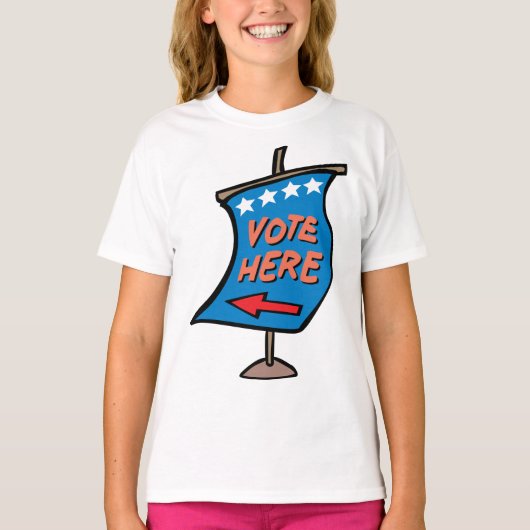 Teken stemmen t-shirt (Voorkant)