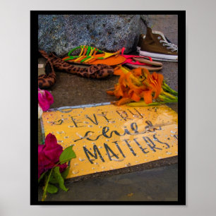 Teken Sticker van elk kind Poster