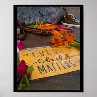 Teken Sticker van elk kind Poster